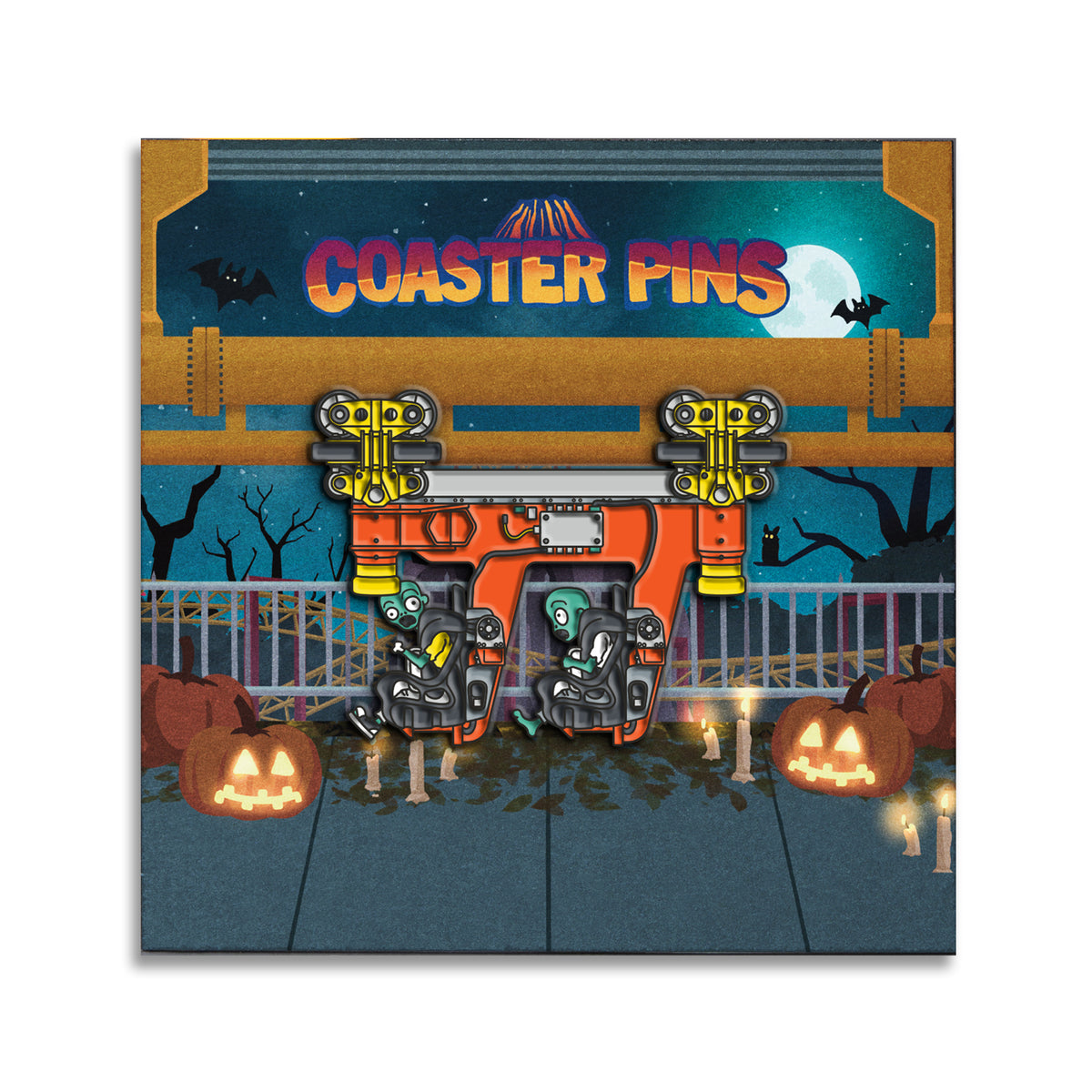 Halloween Intamin Launched Inverted Coaster - Limited Edition Pin
