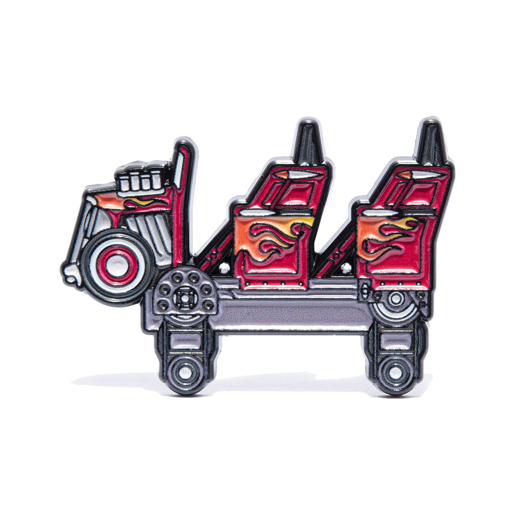 RMC launched Wooden Coaster - Limited Edition Pin