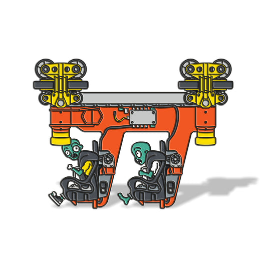 Halloween Intamin Launched Inverted Coaster - Limited Edition Pin